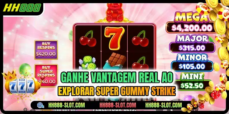 Ganhe vantagem real ao explorar super gummy strike