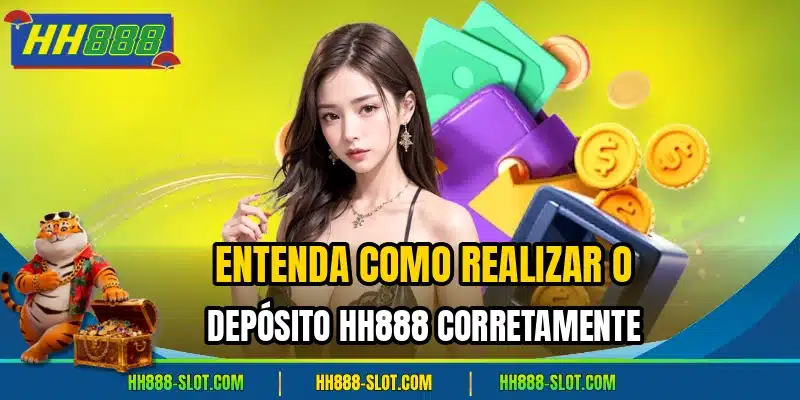 Entenda como realizar o deposito hh888 corretamente