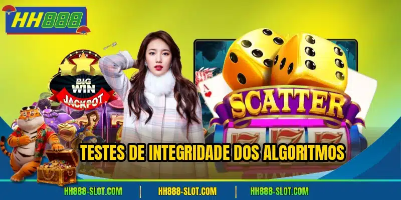 Testes de integridade dos algoritmos