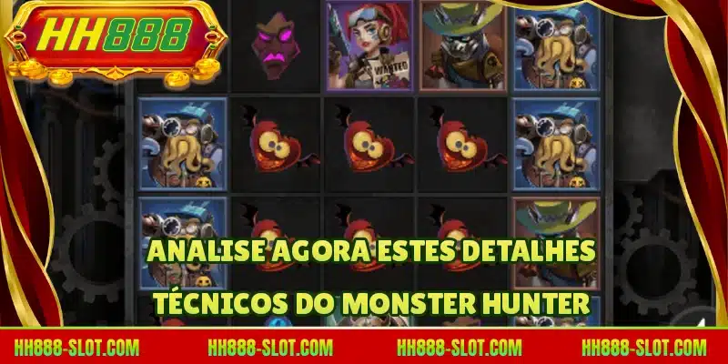 Analise agora estes detalhes técnicos do Monster Hunter