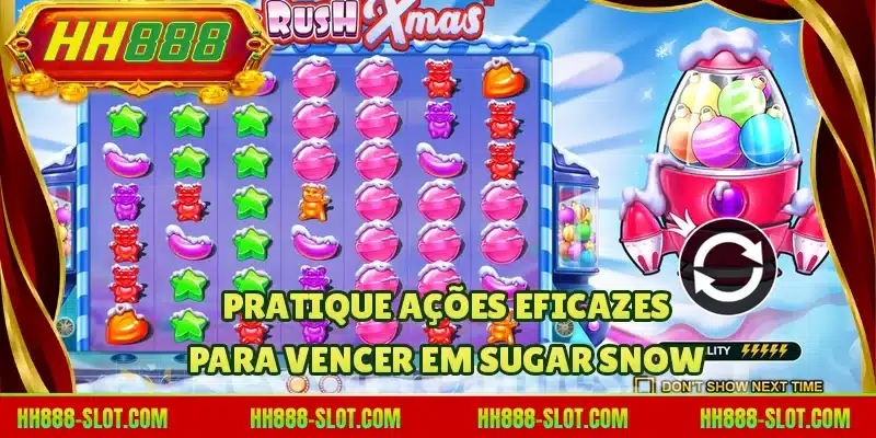 Pratique ações eficazes para vencer em Sugar Snow